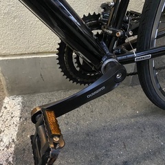 ルイガノ クロスバイク 定価約¥80,000 自転車 黒 ブラック