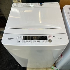 東京都送料無料】Hisense ハイセンス 5.5kg 2020年製の通販はau PAY 
