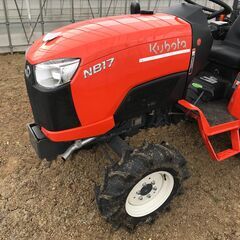 トラクター クボタ NB17 4WD 使用時間 2時間 自動水平 17馬力 説明書 