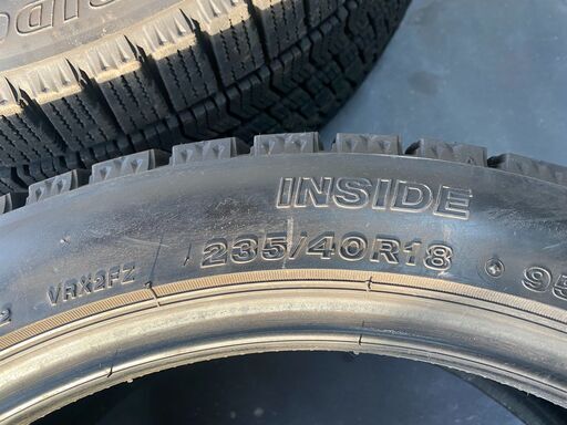 　ブリヂストン BLIZZAK(ブリザック) VRX 2 235/40R18 18インチ スタッドレス 4本 19年製 18年製 Audi VW MB VOLVO等