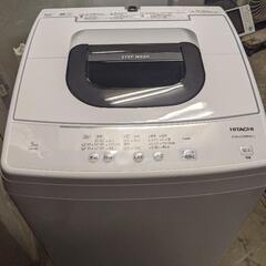 日立 HITACHI NW-50F W 全自動洗濯機 (洗濯5k...