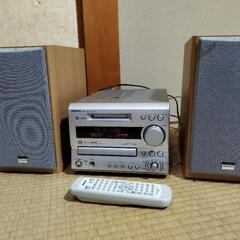 CD/MDコンポ ONKYO FR−X7 リモコン付き 機能正常品