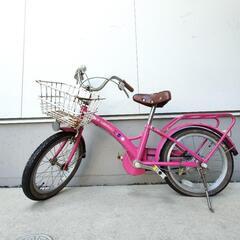 熊本市からピンクでかわいい子ども用自転車