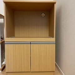 【】レンジ台　食器棚