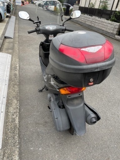 SUZUKI(スズキ) アドレスV125G リアボックス、風防付き