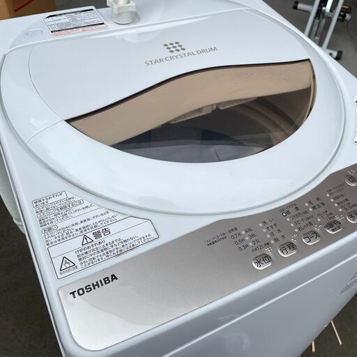 2019年製・5kg TOSHIBA / 東芝 洗濯機　AW-5G8