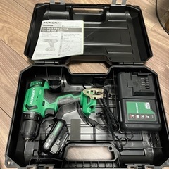 ハイコーキ❗️コードレスドリル❗️