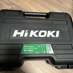 ハイコーキ❗️コードレスドリル❗️