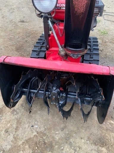 ホンダ除雪機 スノーラ HS660バッテリー新品交換済み、キャブレター