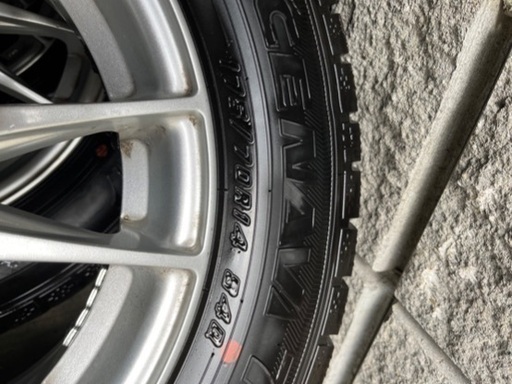 GOODYEAR グッドイヤー　タイヤサイズ175/70R14 　ICENAVI7  中古スタッドレスセット