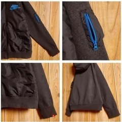 大幅値下げ　NIKE ナイキ フルジップ ハイネック フーディー  ブラック L パーカー