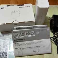 【美品】WiMAX HOME 02　Wi-Fi ルーター　無線L...