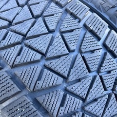 285/60R18 ブリヂストン ブリザック DM-V2 スタッドレス ランクルプラド レクサスLX 中古4本 285-60-18