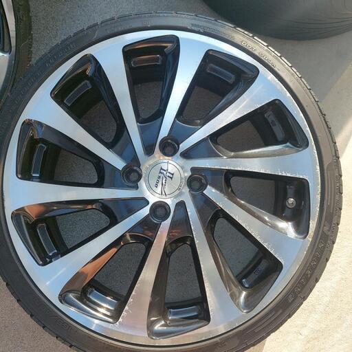17インチホイール5.5j off45 PCD100 4H 軽用165/40R17 【公式通販】