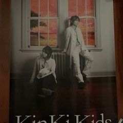 新春特別値下げ！KinKi Kidsの夏模様のポスター