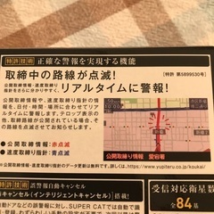 レーダー探知機ユピテルLS300