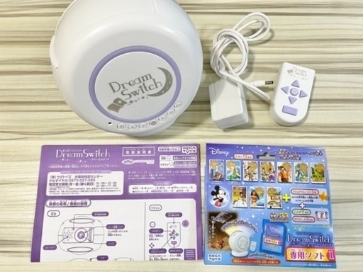 【美品】ドリームスイッチ  ディズニーソフト付き