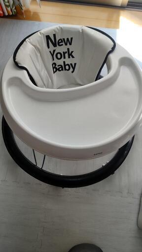 KATOJI カトージ　ベビーウォーカーNewYorkBaby　ホワイト　歩行器