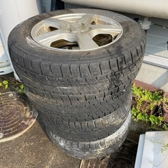 グッドイヤー　スタッドレスタイヤ　アルミホイール　195/65r15 