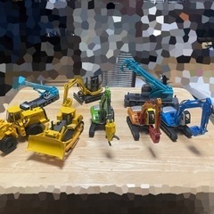 中古　おもちゃ　建設機械　8台