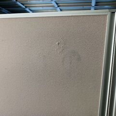 カググロ　ベージュ色布張りパーテーション6枚セット　H1600『中古布汚れ、小傷あり』バラ売り可