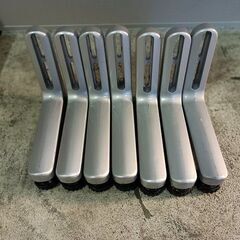 カググロ　ベージュ色布張りパーテーション6枚セット　H1600『中古布汚れ、小傷あり』バラ売り可