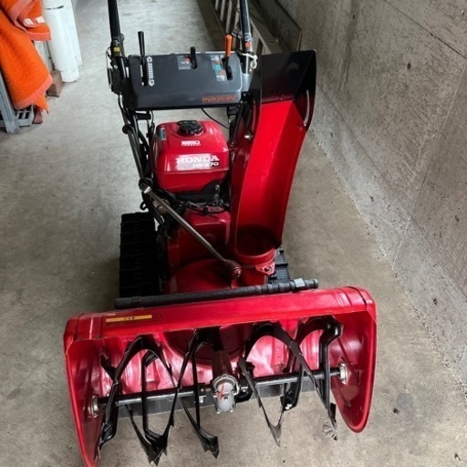 引き取り限定。除雪機HS870、ツルミハイプレシャージェット