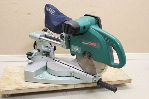 HITACHI　日立工機　255ｍｍ スライドマルノコ C10FS (D4638ayxY)