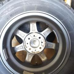 (お譲り先決まりました)●155/65R13ブリヂストンスタッドレスタイヤ,アルミホイール(ガンメタ系)付 4本セット●