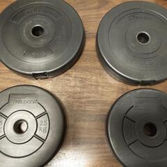 【即決限定】可変式ダンベル40ｷﾛ×2　筋力トレーニング一式