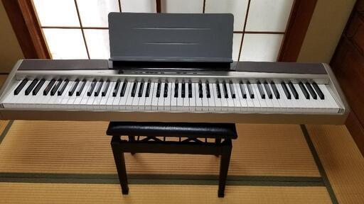 電子ピアノ(CASIO PX-120DK)専用スタンドと椅子とペダルのフルセット