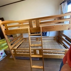 ニトリの二段ベッド 取りに来られる方