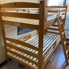 ニトリの二段ベッド 取りに来られる方