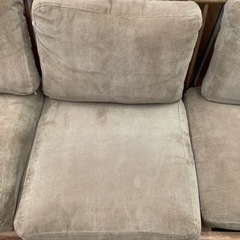 3人掛けソファー　オットマン付　MOMO natural オリーブ×ナチュラル