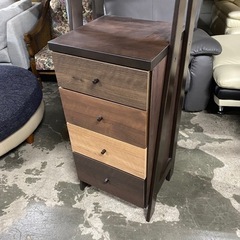 11/11終YA NITORI チェストラック Nランダム40 DBR ダークブラウン 収納棚 ニトリ 菊倉TK