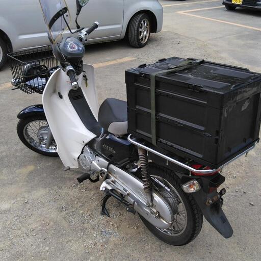 ホンダ スーパーカブ50プロ 原付 大型リアボックス・風防付 10/29追記有