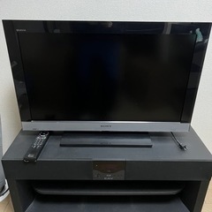 【SONY】液晶テレビ＆スピーカー付テレビ台