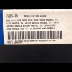 ハーレーダビッドソン スカル 燃料インジケーター ハーレーダビッドソン スカル 燃料インジケーター