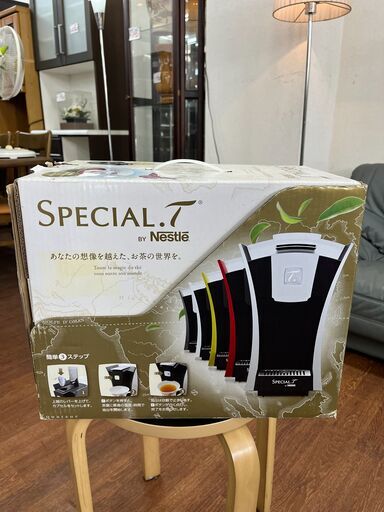 【リサイクルショップどりーむ天保山店】●170●　カプセルティーマシーン　Nesetle　ST9662　62　WH　ティーカップ付き　ワンランク上のティータイムを　( *´艸｀)