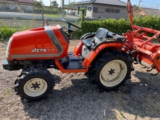 クボタ　トラクター　A-17 ASTE　17ps 607h パワステ　モンロ　倍速ターン　程度良好