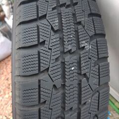 【受付終了】スタッドレスタイヤ　１５５・６５R１４　トーヨー　社外アルミホイール　中古品　４本セット-新品 トゥルースリーパー セブンス ピロー ウルトラフィット シングル