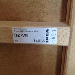 値下げ IKEA ベビーベッド LEKSVIK + 
IKEA ...