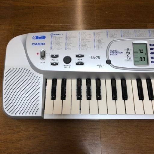 電子キーボード CASIO カシオ CORET SA-75 | ptpnix.co.id