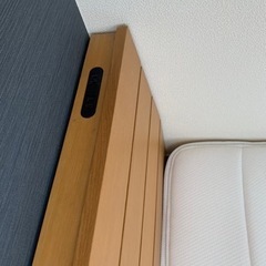 残り1台！　セミダブルベッド　N-sleepマットレス付き