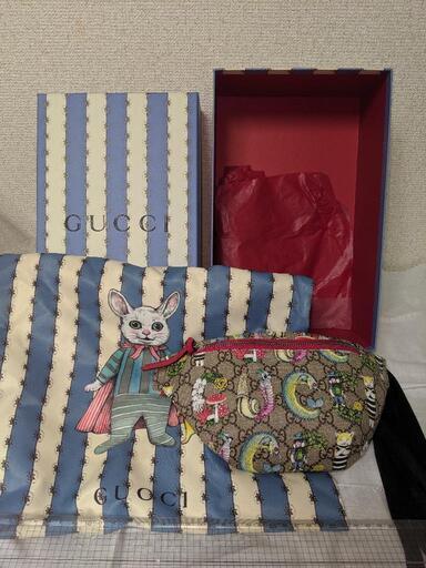 ヒグチユウココラボ、GUCCIバッグ
