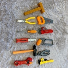 大工道具、工具セットのおもちゃ
