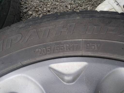 ホンダ純正アルミホイール　17インチ
