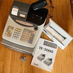 カシオ電子レジスター　動作確認済み　CASIO TE-2000 ...