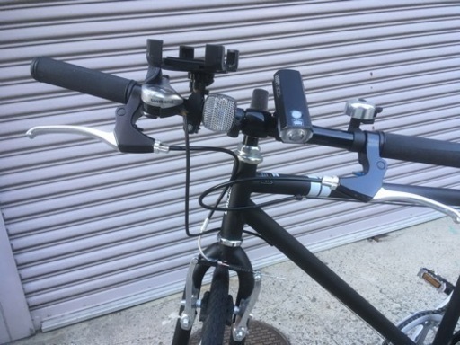 使用2回】アサヒサイクル クロスバイク無地 ブラックの通販はau PAY 