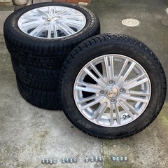 155/65 R14 アルミ付きスタッドレスタイヤ